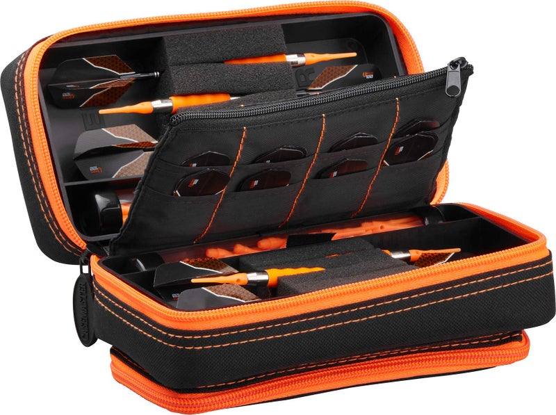 CASEMASTER حافظة كاسماستر بلازما برو سوداء ومقصوصة مع جيب للهاتف - Image 1